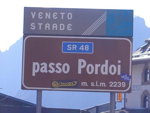 Passhöhe Passo Pordoi - 2239 m ü.NN