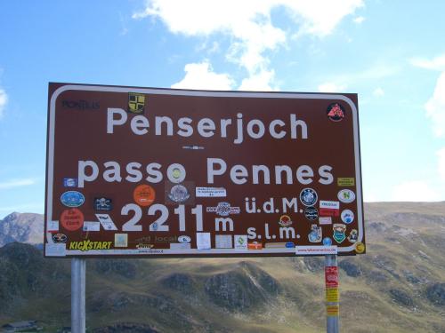 Passhöhe Penser Joch - 2211 m ü.NN